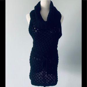 Women’s Anthropologie Black Sweater Dress (L)